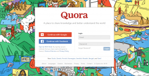 A screenshot of a quora webpage